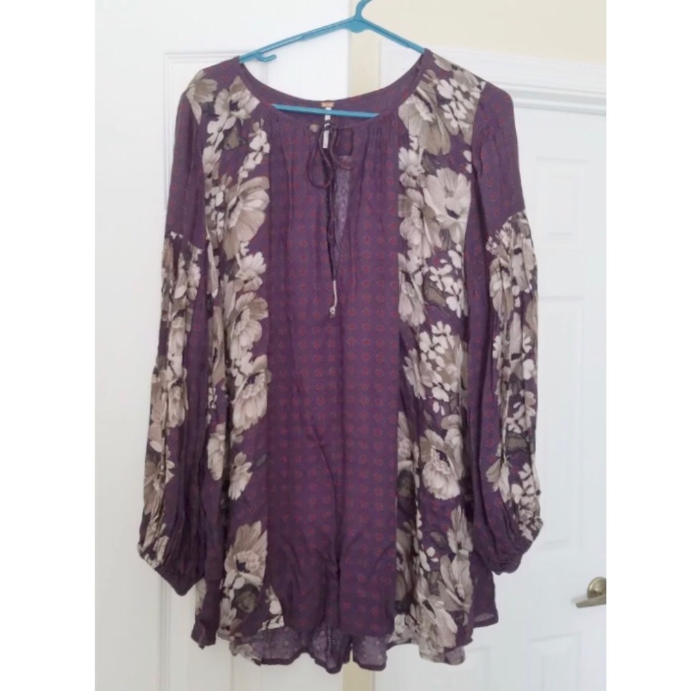 NWOT Free People Sunset Boulevard Floral Romper - Picture 6 of 8